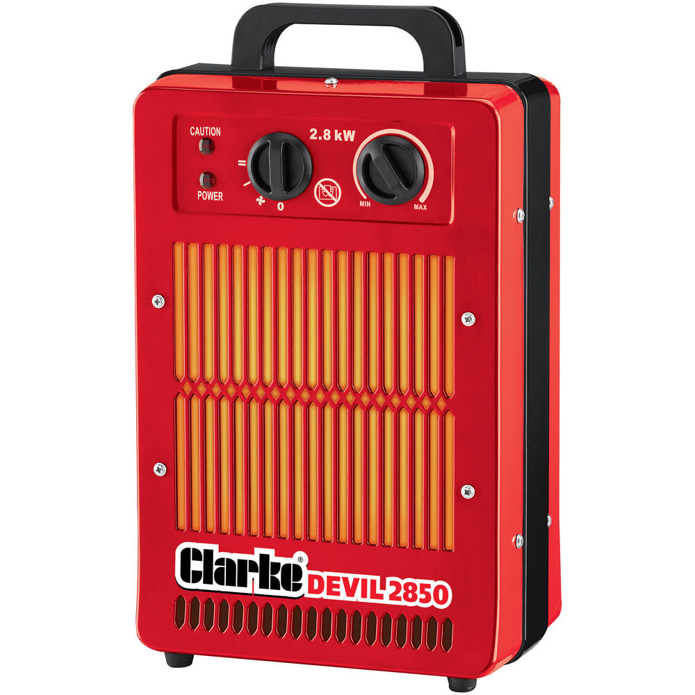 Clarke devil 2850 2.8kW electric fan heater