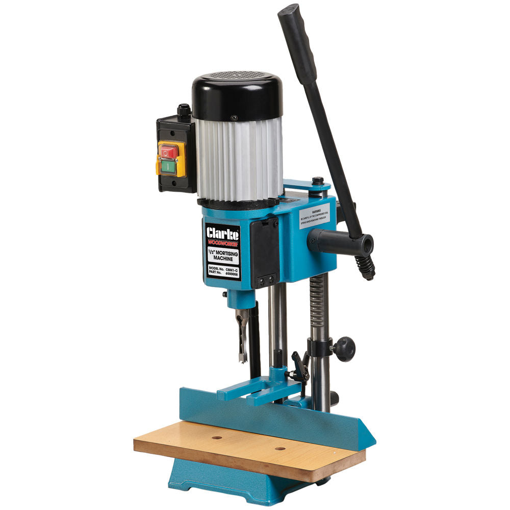 Clarke CBM1C 1/2" Mortising Machine with 3/8" Chisel (230V)