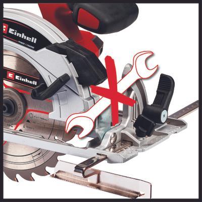 Einhell Cordless Circular Saw TE-CS 18/165-1 Li - Solo