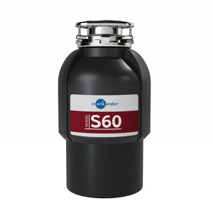 Insinkerator model S60 Food Waste Disposal unit with Air Switch inclued