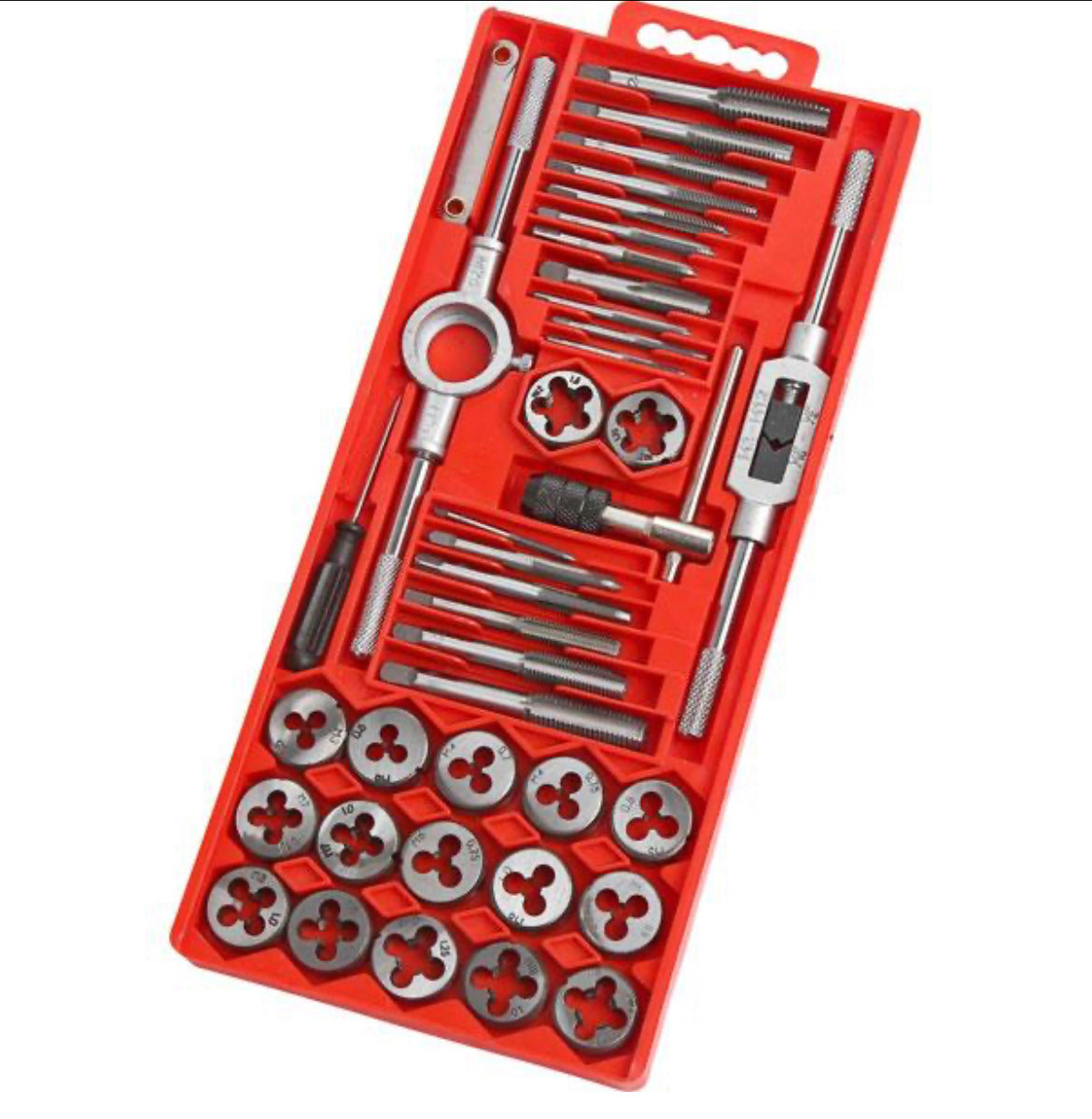 Neilsen CT1426 Tap and Die Set - 40pc