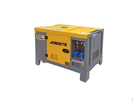 Jobsite 1877 Diesel Generator Single Phase 8kva With Ats