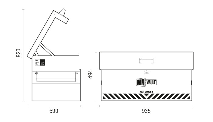 van-vault-2-secure-tool-storage-box-48kg-drawing