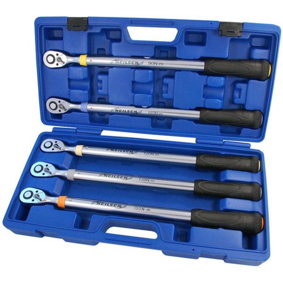 Neilsen_CT2619_5pc_Preset_Torque_Wrench_Set
