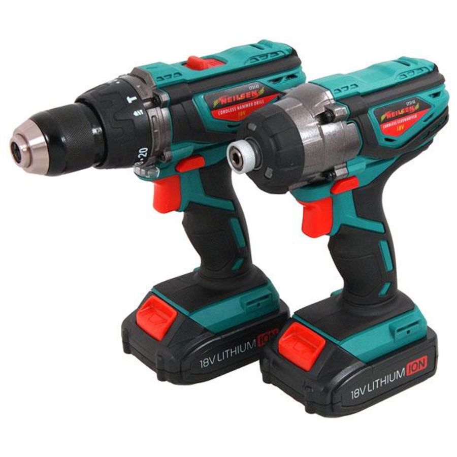 Neilsen_CT3142_Cordless_Drill_And_Driver_Kit___18v