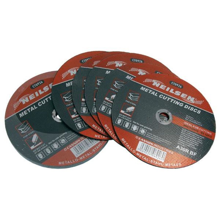 Neilsen_CT0926_10_pack_Trade_Metal_Cutting_Disc,_9_inch