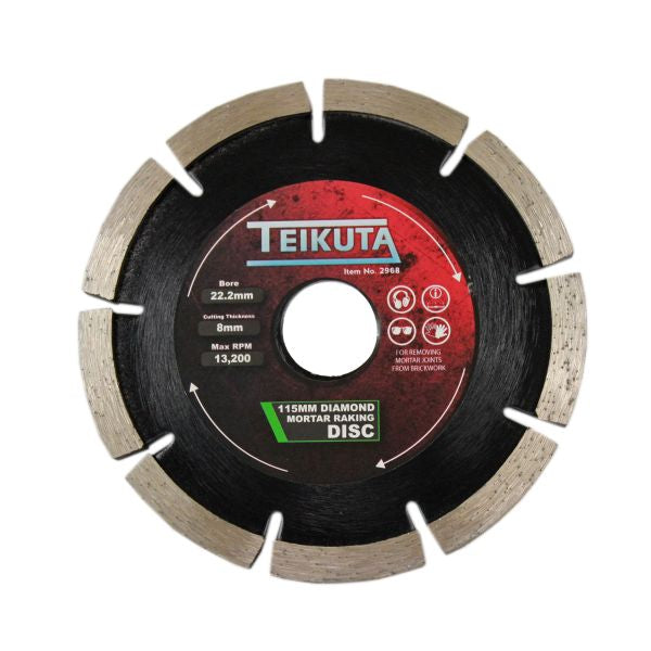 Teikuta-Teikuta-Diamond-Mortar-Raking-Disc-115-X-7-X-8-X-22.2MM--2968