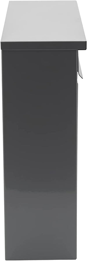 burg-wachter-mb02a-elegance-wall-mounted-galvanised-steel-lockable-post-box-anthracite