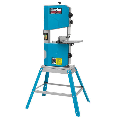 Clarke CBS250C - 255mm Electric Band Saw With Stand (500W)