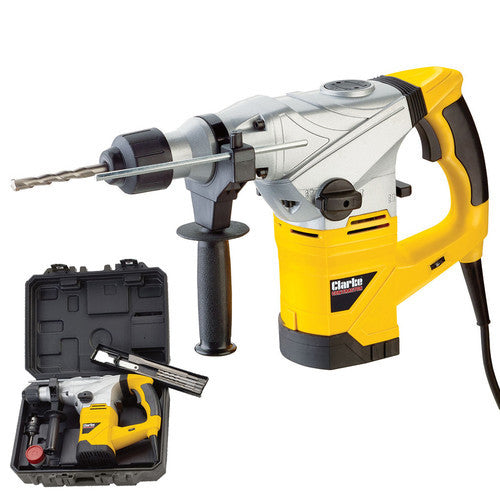 Clarke CON1500RDV 1500W SDS+ Rotary Hammer Drill