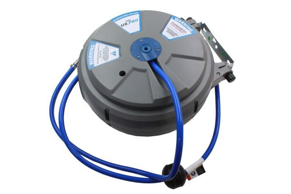 US PRO 8183 8mm x 15 mtr Retractable Air Hose Reel