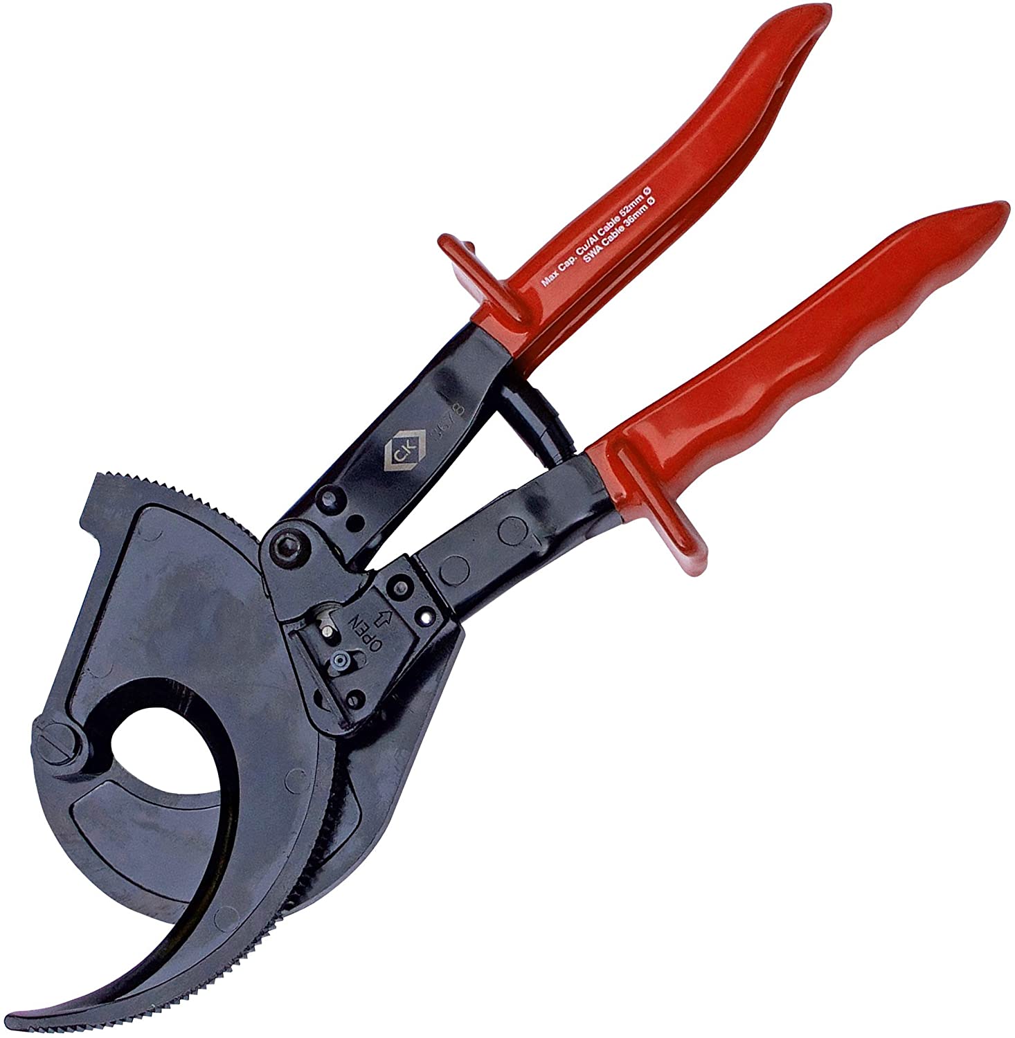 C.K Tools T3678 Heavy Duty Ratchet Cable Cutter, up to 52mmØ