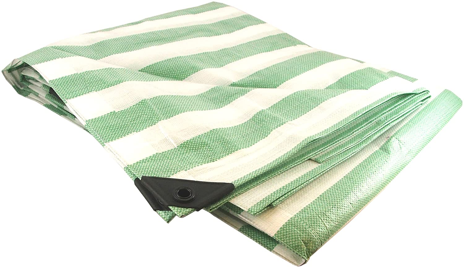 Toolzone TL016  Heavy Duty Striped Tarpaulins Ground Sheets