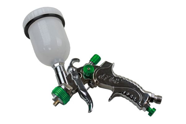 US PRO 8771 Green Mini Hvlp Gravity Spray Gun 120Ml Cup 1Mm Nozzle