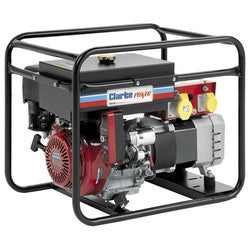 Clarke CP6550NESLR 6.5kVA Long Run Electric Start Petrol Generator, 230v / 110v