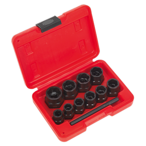 sealey_ak8184_bolt_extractor_set_11pc_3_8sq_drive_or_spanner