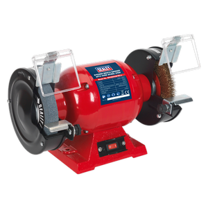 sealey_bg150xlw_98_bench_grinder_o150mm_with_wire_wheel_370w_230v
