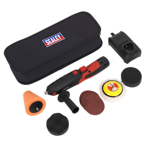 Sealey_CP2812V_Cordless_Mini_Sander/Polisher_Kit_Ø75mm_12V_Lithium_ion