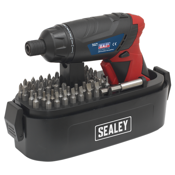 Sealey_CP36S_Cordless_Screwdriver_Set_53pc_3.6V_Lithium_ion
