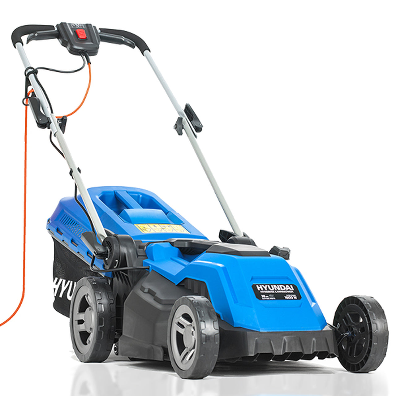 Hyundai-HYM3800E-38cm-Corded-Electric-1600w/230v-Roller-Mulching-Lawnmower