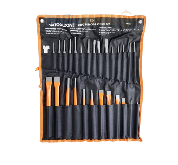 Toolzone 28pc punch & chisel set PN006