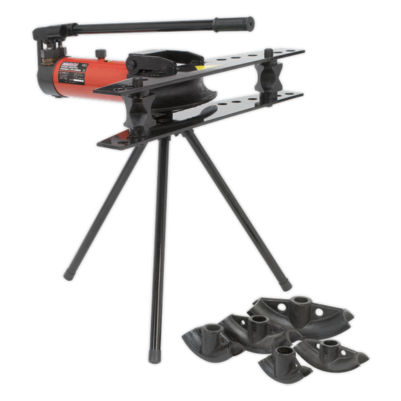 sealey_pbs90_industrial_hydraulic_pipe_bender_with_stand_9tonne