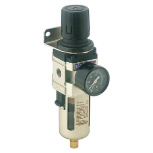 sealey_sa106fr_air_filter_regulator_max_airflow_70cfm