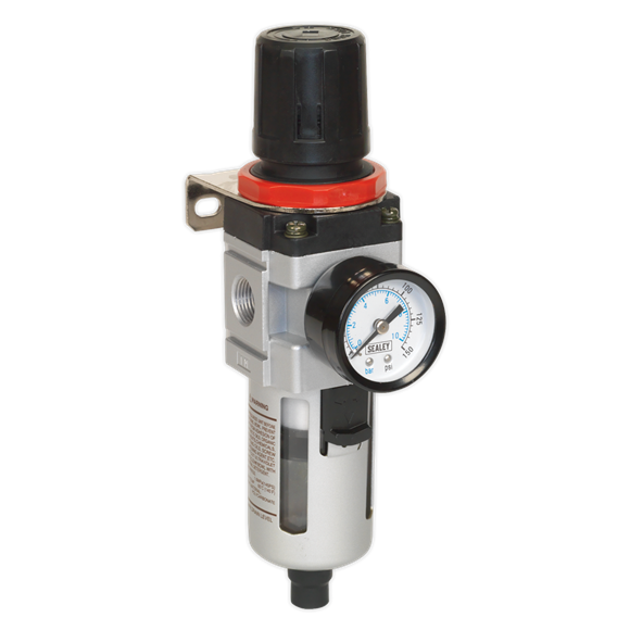 sealey_sa2001_fr_air_filter_regulator_with_gauge