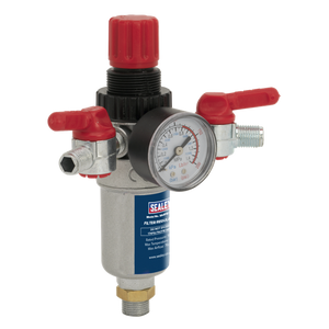 sealey_sa4fr_38_air_filter_regulator_3_8bsp_male_1_4bsp_male