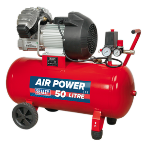 sealey_sac05030_compressor_50l_v_twin_direct_drive_3hp