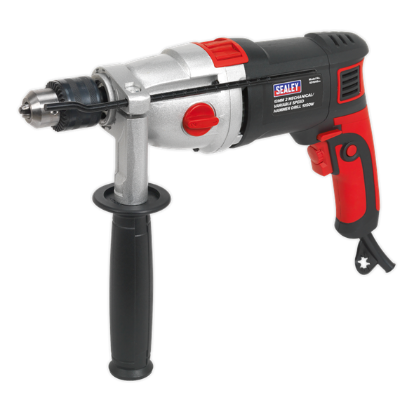 Sealey_SD1000_Hammer_Drill_Ø13mm_2_Mechanical/Variable_Speed_1050W/230V
