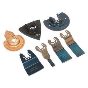 Sealey_SMTS7_Multi_Tool_All_Purpose_Blade_Set_7pc
