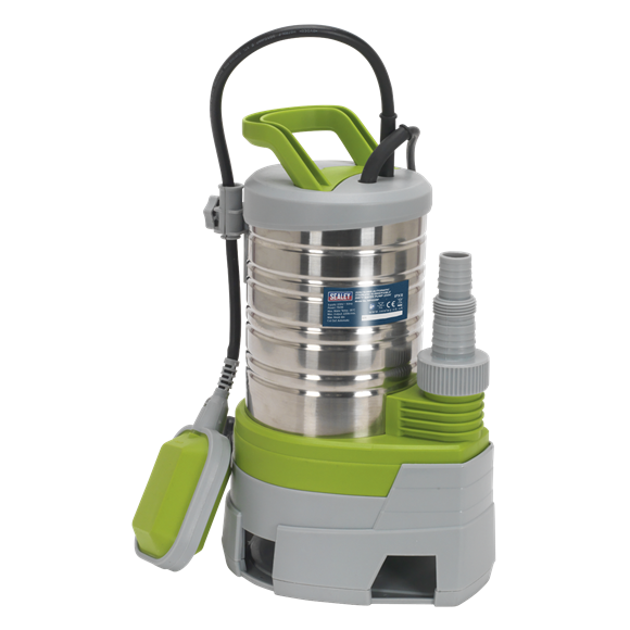 sealey_wps225p_submersible_stainless_water_pump_automatic_dirty_water_225l_min_230v