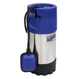 sealey_wps92a_submersible_stainless_water_pump_automatic_92l_min_40m_head_230v