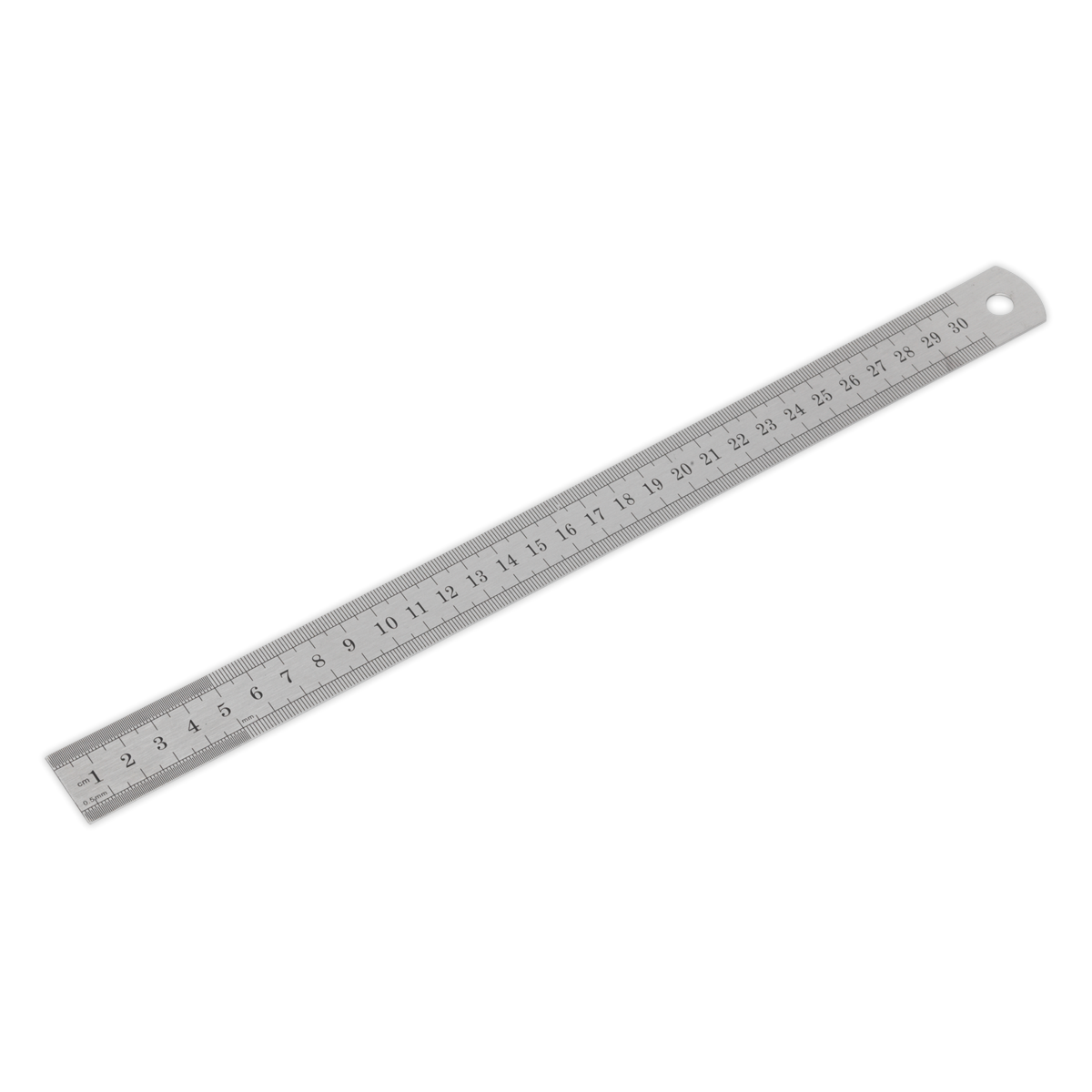 Sealey-Sealey-AK9641-Steel-Rule,-300mm-Length,-Silver-AK9641