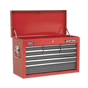 Sealey-Sealey-AP22509BB-9-Drawer-Topchest-with-Ball-Bearing-Runners,-Red/Grey-AP22509BB