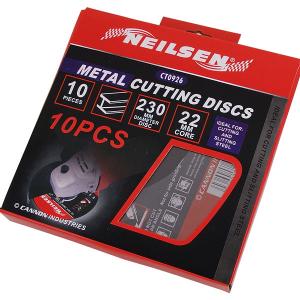 Neilsen_CT0926_10_pack_Trade_Metal_Cutting_Disc,_9_inch
