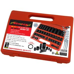 Neilsen_CT0695_Socket_Set___38_Piece_3/8_&_1/2_Drive___Impact