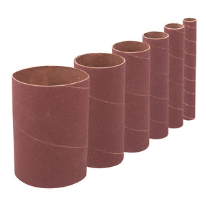 silverline_275267_90mm_bobbin_sleeve_set_6pce_90mm_120_grit