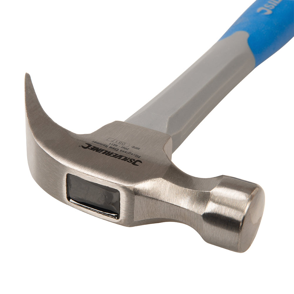 silverline_ha11_fibreglass_claw_hammer_20oz_567g