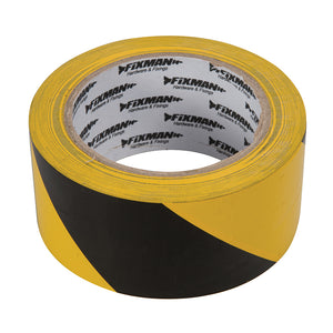 Fixman 190195 Hazard Tape 50mm x 33m Black/Yellow