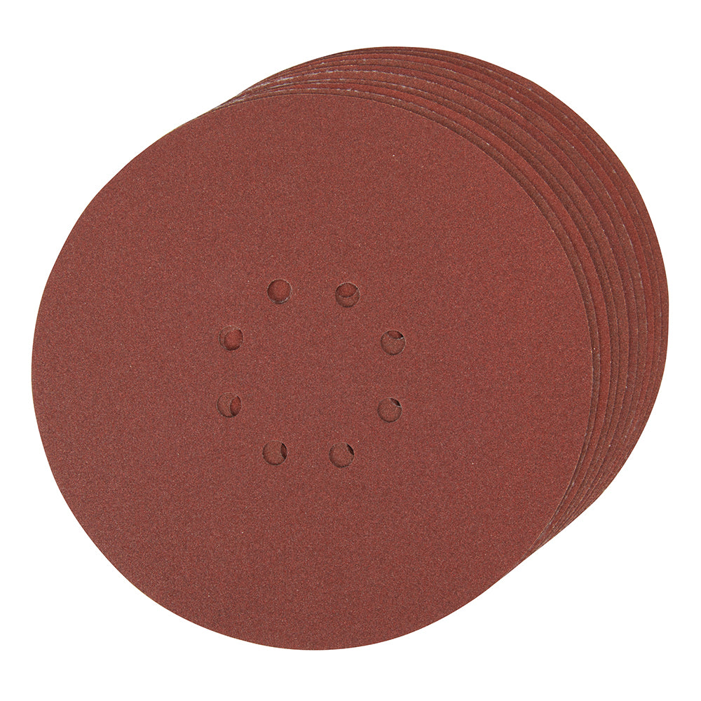 silverline_273151_hook_loop_discs_punched_225mm_10pk_225mm_120_grit