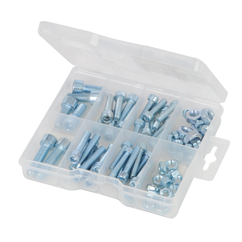 Fixman 520988 Cap Screws & Nuts Pack 75pce