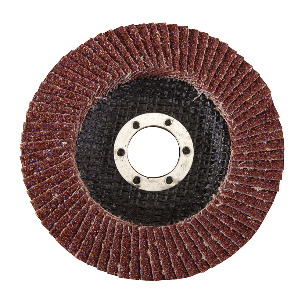 silverline_199877_aluminium_oxide_flap_disc_115mm_40_grit