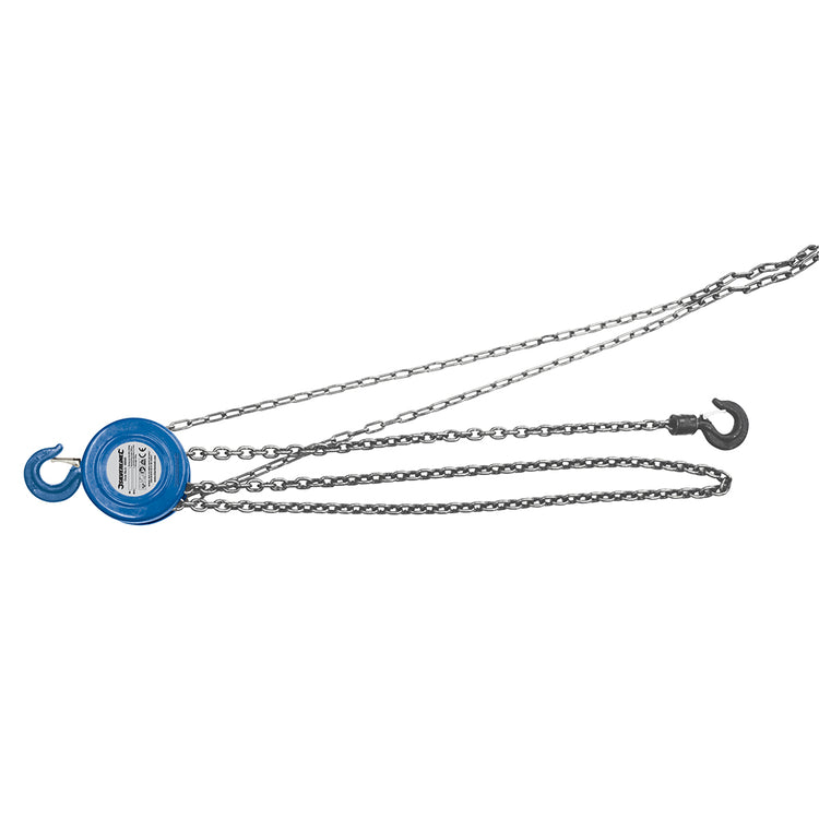 silverline_868692_chain_block_2000kg_3m_lift_height