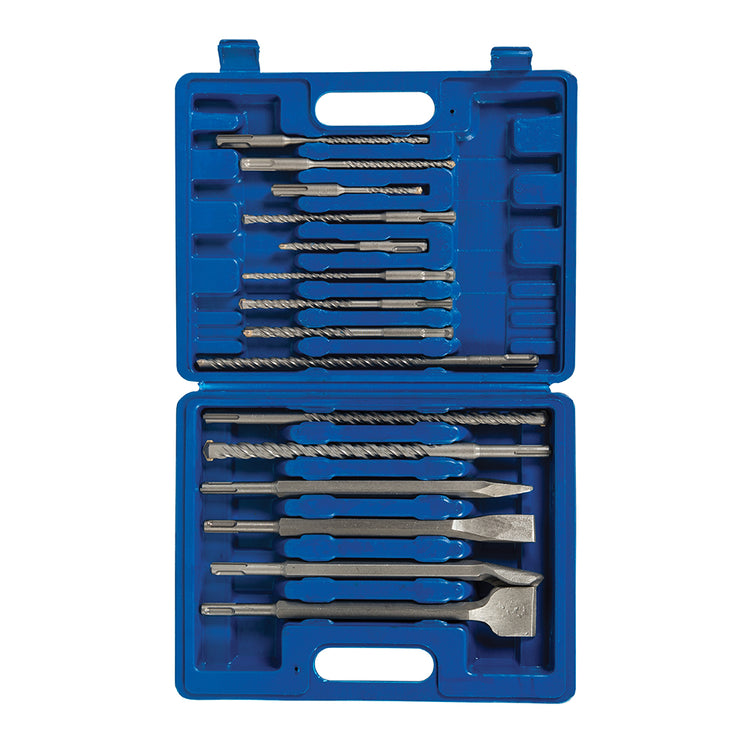 silverline_196570_sds_plus_masonry_drill_steel_set_15pce_15pce