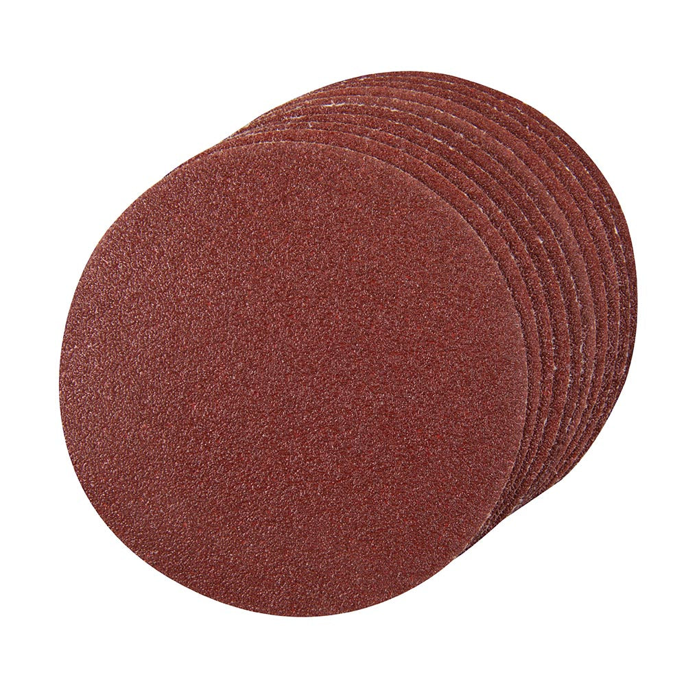 silverline_689244_hook_loop_discs_125mm_10pce_125mm_4_x_60_2_x_80_120_240g