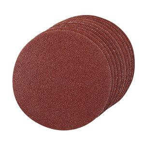 silverline_689244_hook_loop_discs_125mm_10pce_125mm_4_x_60_2_x_80_120_240g