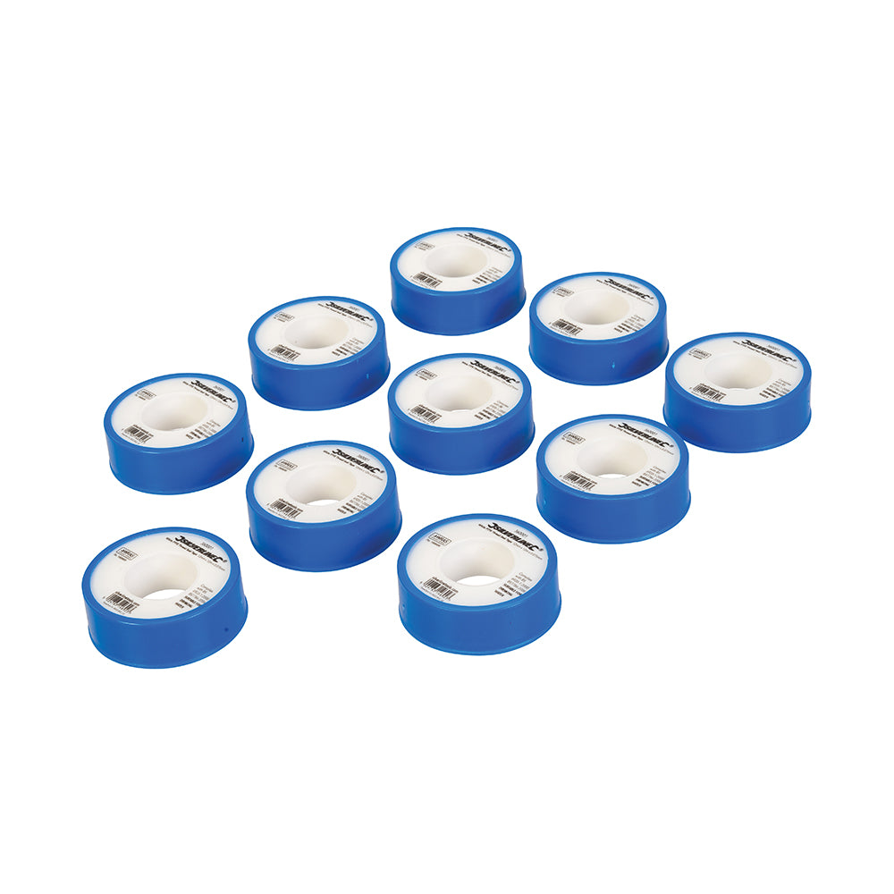 silverline_250475_white_ptfe_thread_seal_tape_10pk_12mm_x_12m