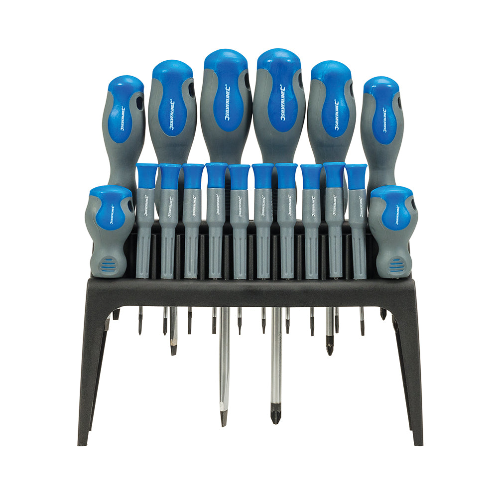 silverline_633940_soft_grip_screwdriver_set_18pce_18pce